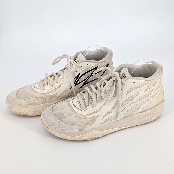 Puma Other - Puma MB.01 Lo LaMelo Ball Not From Here White Black Basketball Shoes Mens 12